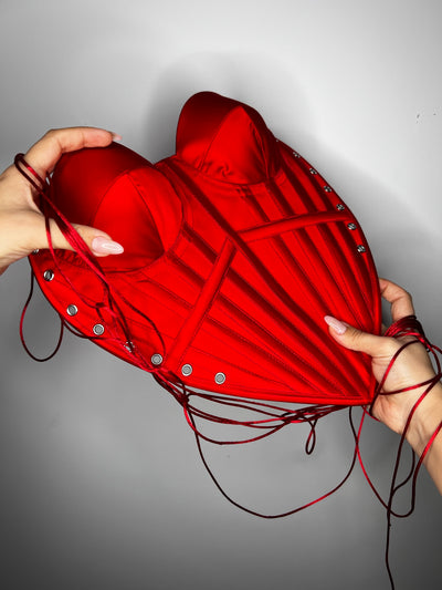 Heart corset with cups