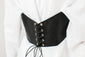 Persephone leather corset