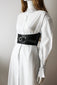 Artemis leather waist belt